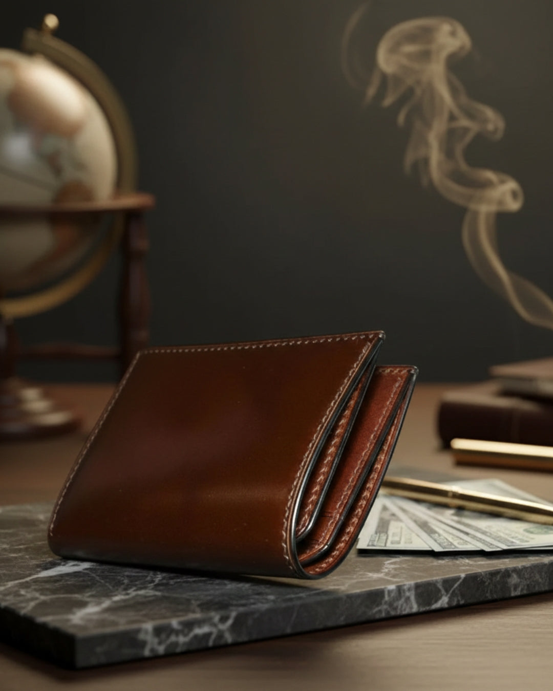 Maxi Wallet —Genuine Leather