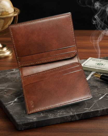 Maxi Wallet —Genuine Leather