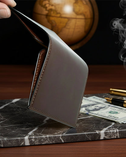 Maxi Wallet —Genuine Leather