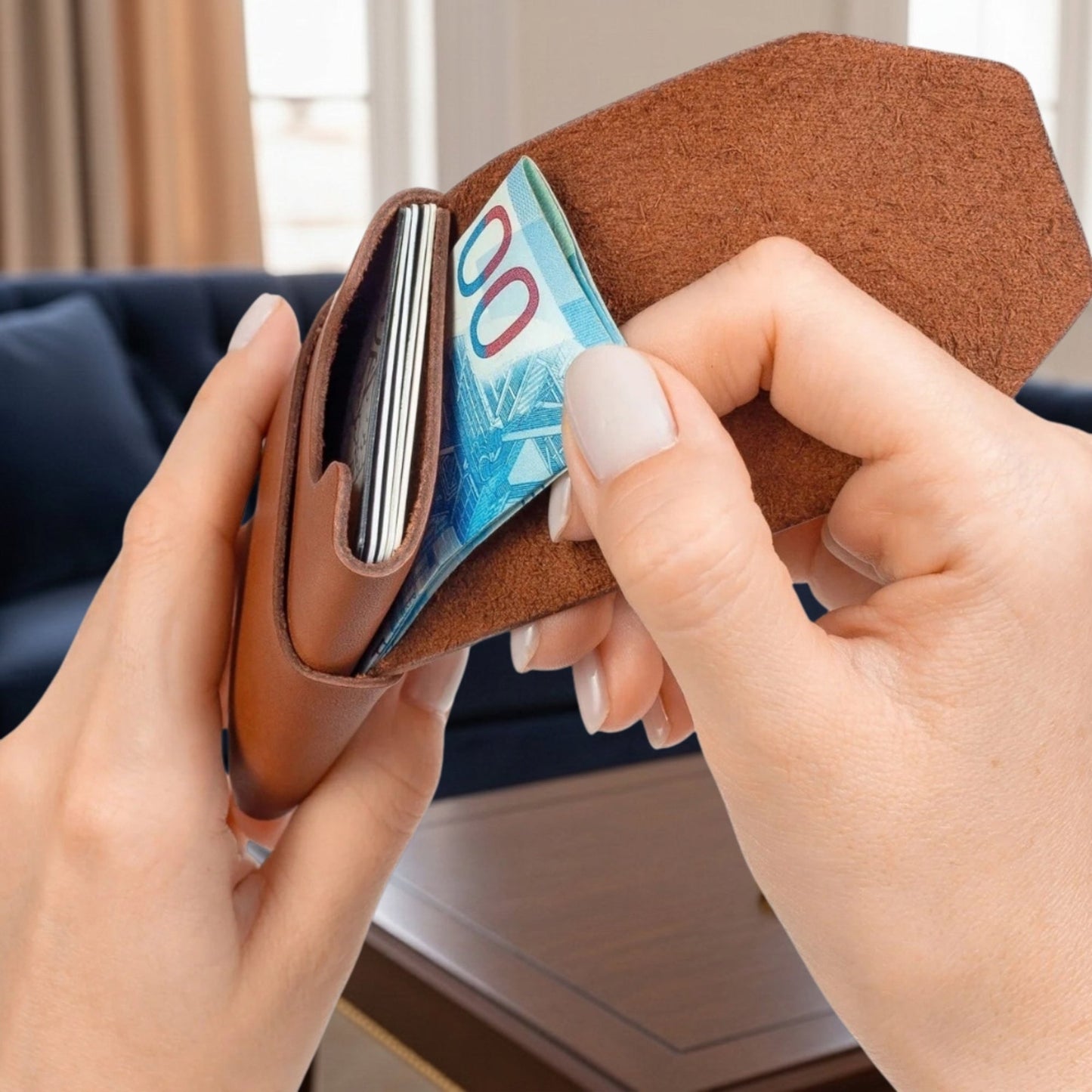 Porte-cartes Origami