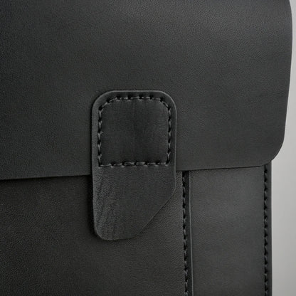 Folder Document Case –Black Genuine Calf Leather